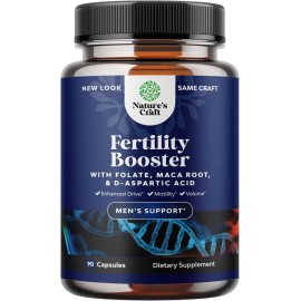 Suplemento De Fertilidad Masculina 90 Capsulas Hecho En Usa