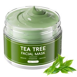 Green Tea Clay Mask | Antioxidant Green Tea Clay Mask with Kaolin & Allantoin | Hydrates and moisturizes, minimizes pores, balances oil production | Suitable for all skin types