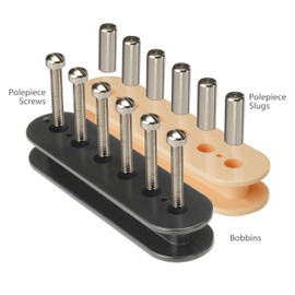 Golden Age Build Your Own Humbucker Kit, with Alnico 2 Magnet and Zebra Bobbins