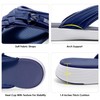 DREAM PAIRS Chanclas con Soporte de Arco para Mujer, Sandalias