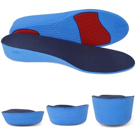 Height Increase Insole Heel Lift Taller Inserts Instant Adjustable Raise the Height With Comfortable Breathable and Reduces Foot Pressure for Women and Men (L, 3.6 cm)