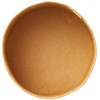 Glorex Round Cardboard Storage Box – Natural – 10 x 10 x 5.5 cm