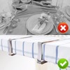 Tablecloth Clips, Pack of 30 Tablecloth Clips, Stainless Steel, 9