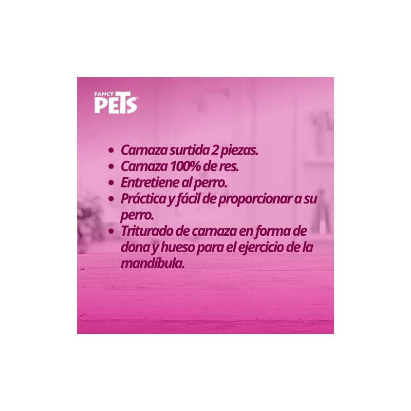 Fancy Pets Carnaza Triturada Dona y Hueso para Perro 2