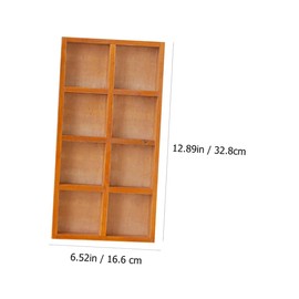 STOBAZA 1pc Retro Jewelry Storage Case Vintage Sundries Container for Desktop Organization Decor Box with Ample Space for Easy Sorting and Storage