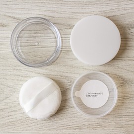 Powder Container 65ml Medium Bottle, with Puff [Handmade Cosmetics]