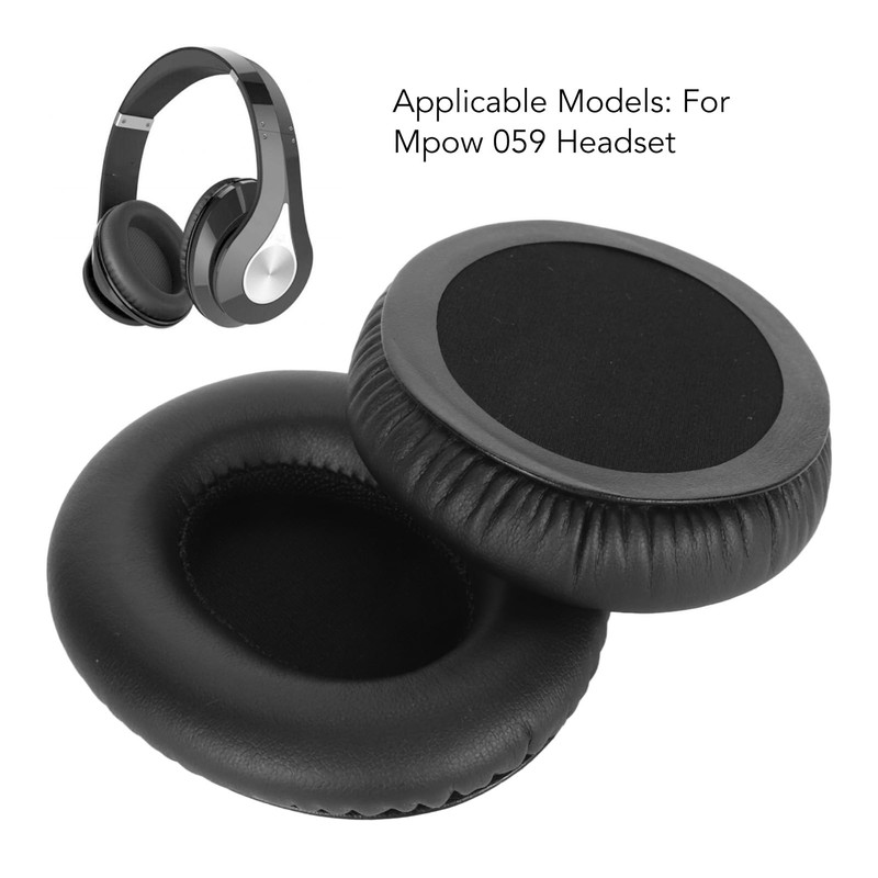 Replacement Ear Pads, Replacement Earpads with High Resilience, Easy Installation
