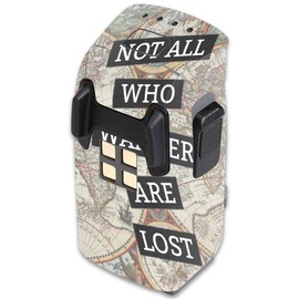 MightySkins Skin Compatible with DJI Spark Mini Drone Battery – Who Wander | Protective, Durable, and Unique Vinyl Decal wrap Cover | Easy to Apply, Remove, and Change Styles | Made in The USA