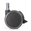 5 x Hard Bottom Roles with Parking Brake 11 mm/65