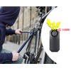 Mengshen Motorcycle Anti-Theft Alarm, Motorcycle Security Alarm, 110dB Waterproof Vibration