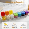 Extra Large Pill Organizer 2 Times a Day - Weekly