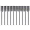 sourcing map 10pcs Carbide Rotary Burrs 1/8" (3mm) Shank 1/4"
