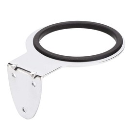 Wall Mount Hair Dryer Stand Stainless Steel Electroplating Hair Dryer Holder Organizer Blower Rack(1#)