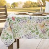Benson Mills Floral Spring/Summer Durable Heavyweight Fabric Indoor Outdoor Tablecloth,
