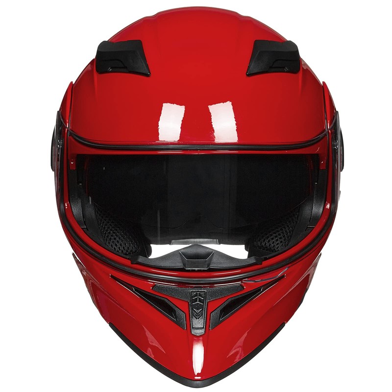 ILM Motorcycle Dual Visor Flip up Modular Full Face Helmet