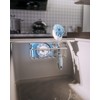 Consumest Sponge Holder for Kitchen Sink with Adhesive Hook &