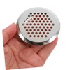 Mipcase 20pcs Stainless Steel Round Vent Covers for Shoe Cabinets