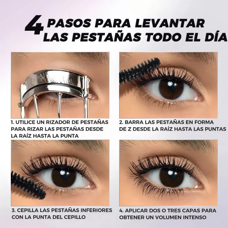 Máscara de Pestañas Sace Lady Negro A Prueba de Agua