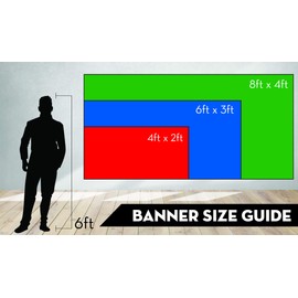 Wallart777 Happy Birthday Banner With Pictures, Custom Banner Sign Photo Banner Home Party Dec, Duty Vinyl Banner For Your Lover, Boy, Girl, Family – 8ft x 4ft