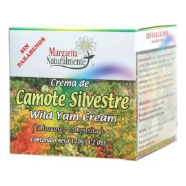 Crema De Camote Silvestre 120gr Margarita Naturalmente