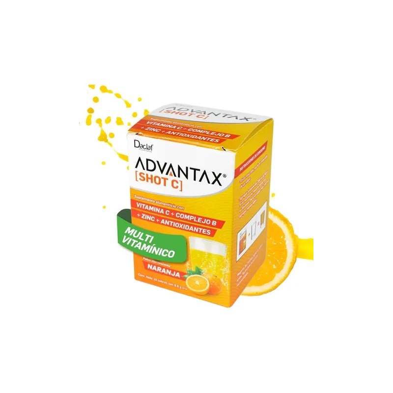 Shot C Vitaminas A D E Complejo B + Antioxidantes