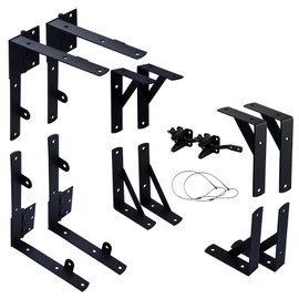 NULTRUMA 2 Set Anti Sag Gate Kit Gate Corner Brace Bracket Heavy Duty No Sag Kit for Wooden Fences, Driveway Gates, Shed Doors, Corral