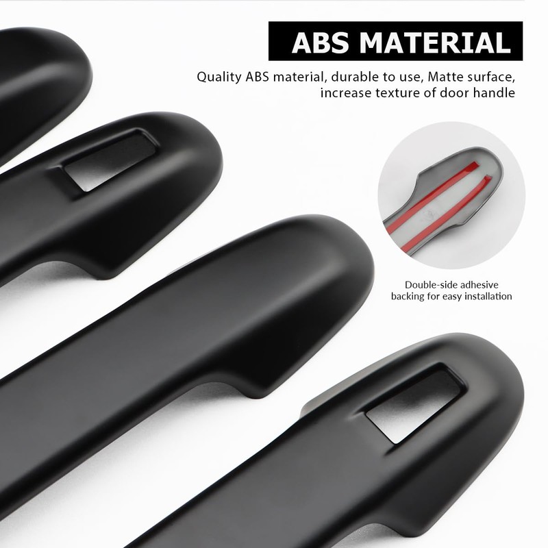 DLOVEG Exterior Door Handle Cover Compatible for 2019 2020 2021-2023
