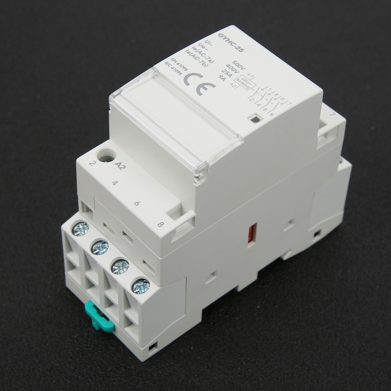 Modular Contactor 4P Industrial Household Circuit Control Module 4NO 50Hz