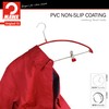 Mawa by Reston Lloyd European Non-Slip Metal Clothing Hanger, Smooth
