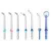 Jerilla 7pcs Oral Irrigator Nozzle Set Replacement Jet Tips Compatible