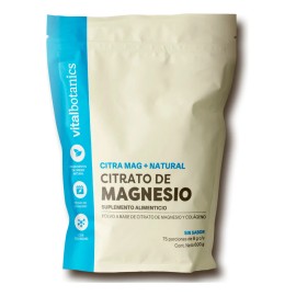 Citrato De Magnesio En Polvo Con Colgeno Hidrolizado Puro 600g 60 Porciones Sabor Natural Suplemento Alimenticio 100 Orgnico Keto Friendly Y Gluten...