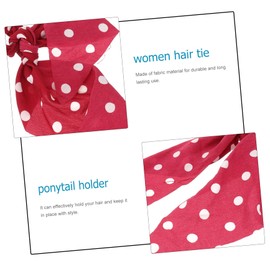 Ipetboom 9pcs Wave Pointed Ribbon Hair Ponytail Holders for Women Stylish Hair Decoration for Everyday Wear and Special Occasions