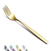Berglander Gold Forks of 6, Stainless Steel Titanium Golden Plating