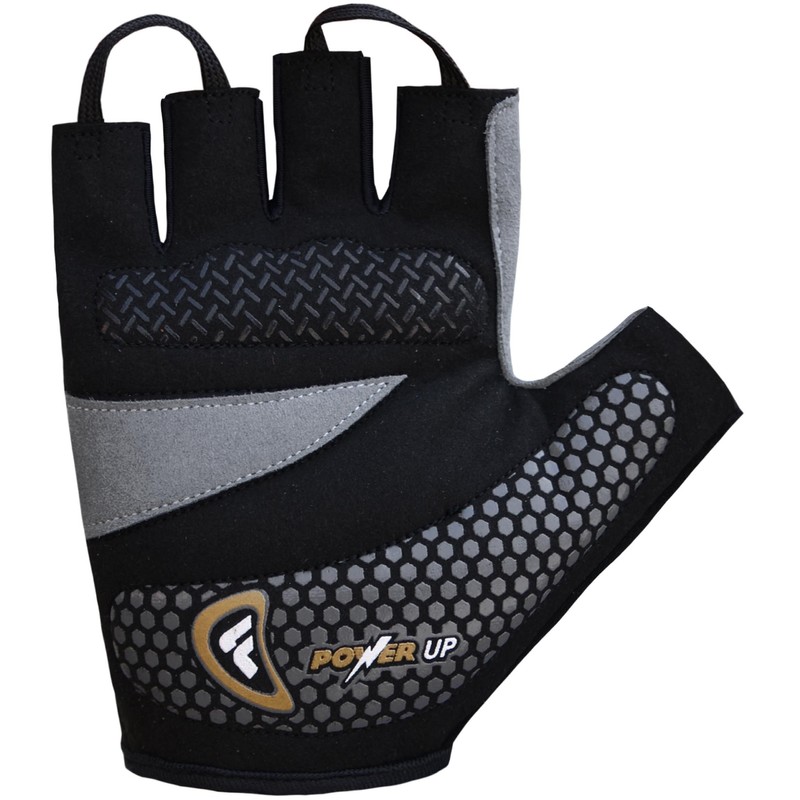 Farabi Hybrid Leather Weight Lifting Gym Fitness Workout Gloves Bar