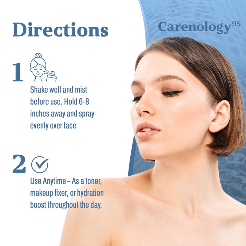 Carenology 95 - RE:BLUE Balancing Cream-In-Mist 4.05 FL/OZ, 120 ml