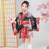 CRFASIBE Japanese Kimono Anime Cosplay Costumes for Kids Girls Robes
