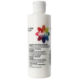 Delta Creative Ceramcoat Acrylic Paint in Assorted Colors (8 oz), , White (025058)