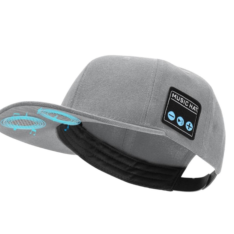 Hat with Bluetooth Speaker Bluetooth 5.0 Wireless Smart Speaker Baseball