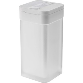 Yamazaki 5827 Magnetic Spice Bottle, Large, White, Approx. W 1.9 x D 2.0 x H 3.9 inches (4.8 x 5 x 10 cm), Tower Sliding Closure, Adjustable Amount