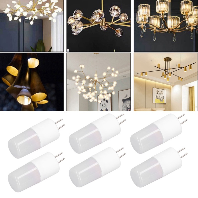 10PCS G4 Light Bulb Warm White LED Light Ceiling Lamp