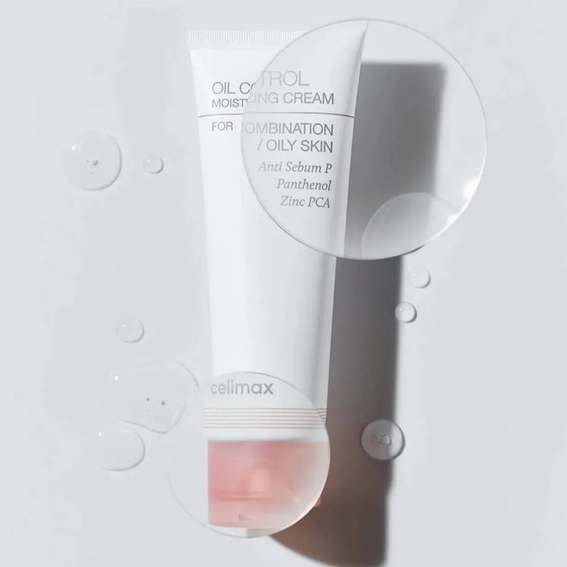 Hidratante Oil-control, 80 Ml, Adecuado Para Todo Tipo De Pi