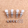 Alnicov Geared Banjo Pegs Machine Heads with Pearled Pegs for