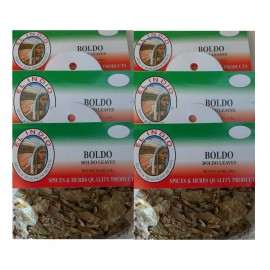 El Indio Boldo/ Boldo Leaves Herbal Tea Net Wt. 1/2oz(14gr) 6-pack