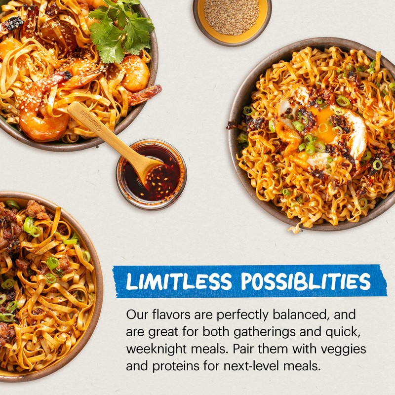 Momofuku Sweet & Spicy Ramen Noodles by David Chang, 5