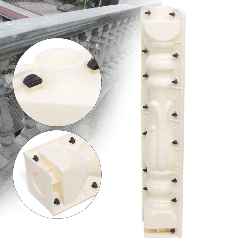 Gdrasuya10 2 PCS Moulds Balustrades Mold, DIY Roman Column Concrete