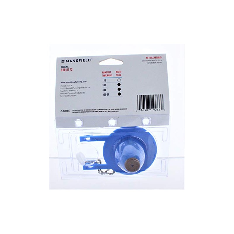 Mansfield UNIV Flapper KIT 2" MfrPartNo 630-0173