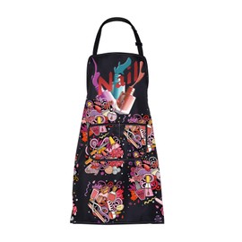 ENSIANTH Nail Aprons with Pockets Nail Salon Aprons for Women Nail Artist Apron Manicurist Apron Salon Aprons for Nail Tech (nail apron 1)