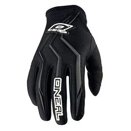 Oneal Men's Element Full Finger Mountain Enduro Motocross Dirt Bike Gloves, Black, Medium