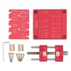 Honing Guide System, Aluminum Alloy Chisel Sharpening Kit for Chisels