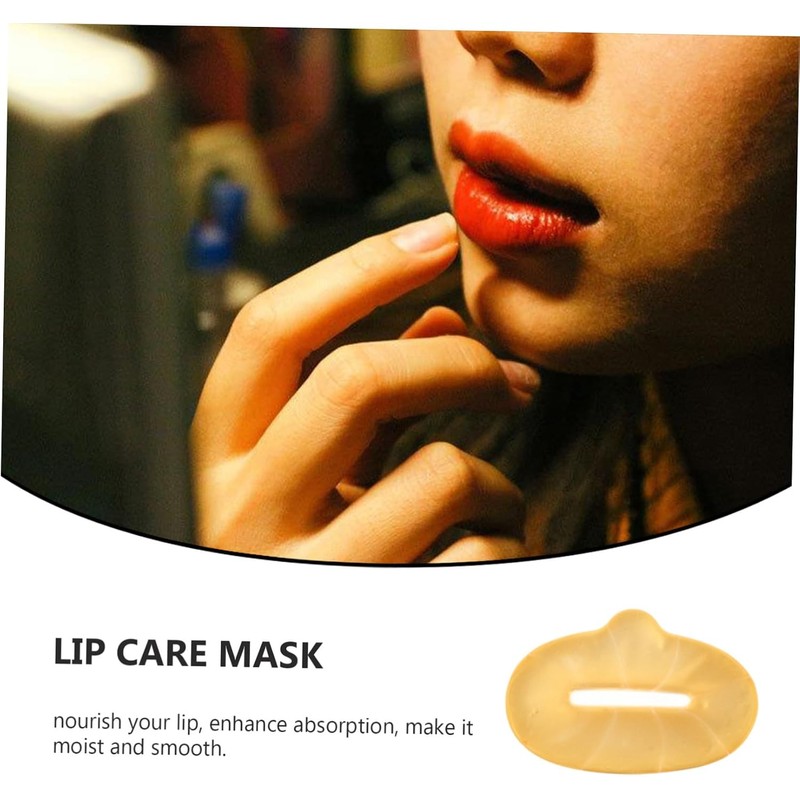 20 piezas Mascarillas Hidratantes de para Labios Exfoliantes y Rejuvenecedores